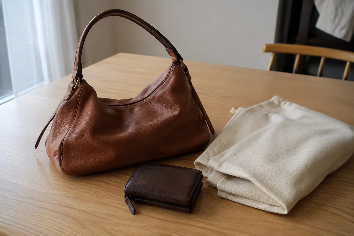 宅配買取に出す高級ブランドバッグのイメージ